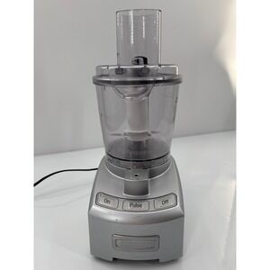 Discontinued Cuisinart Silver Compact Food Processor/crack on blade cover